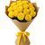 21 yellow roses