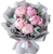 5 pink peonies